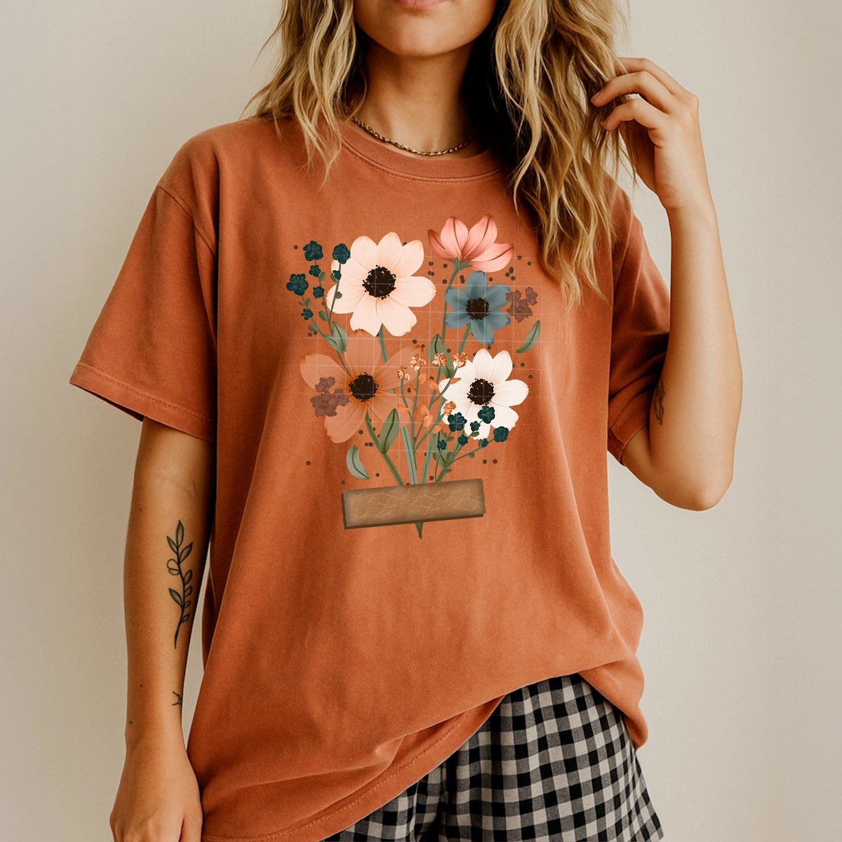 Wildflowers Bouquet (CSC) DTF transfer