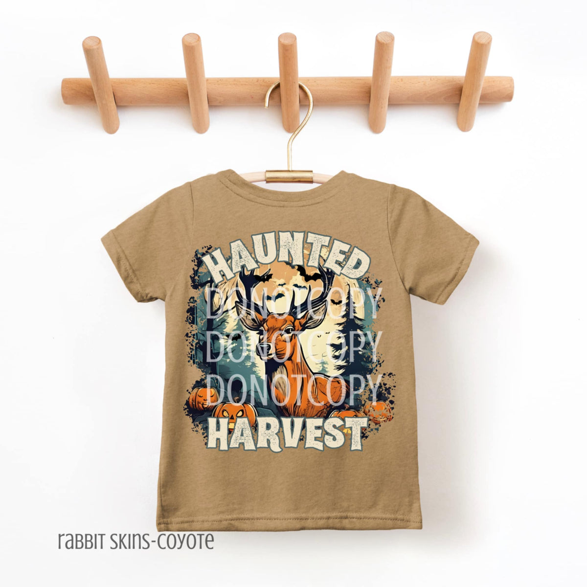 Haunted Harvest Deer CSG DTF transfer