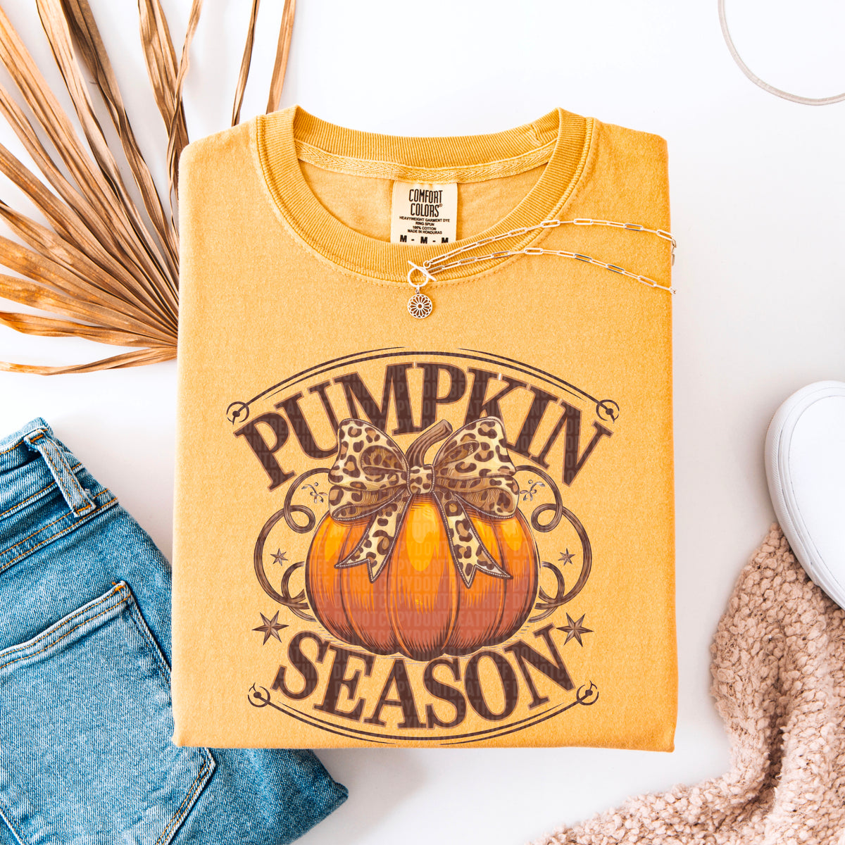 Pumpkin season 93412 DTF transfer