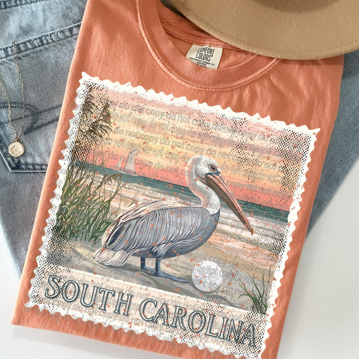 South Carolina State Stamp (TTD) 99066 DTF transfer