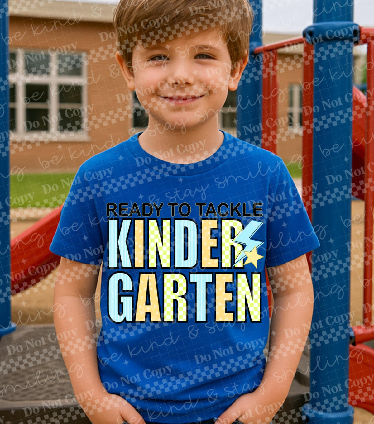 Ready To Tackle Kindergarten DTF transfer