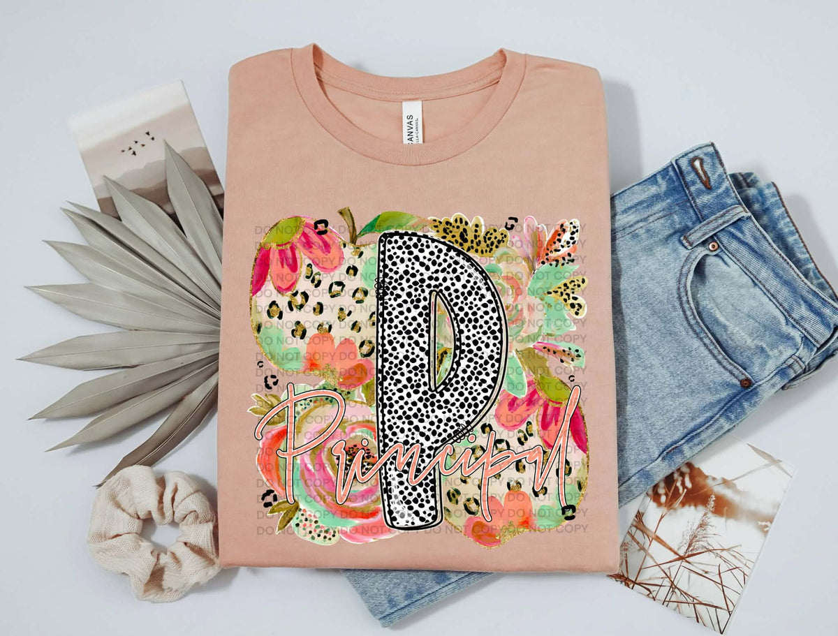 Principal (polka dots) (Scg) DTF Transfer