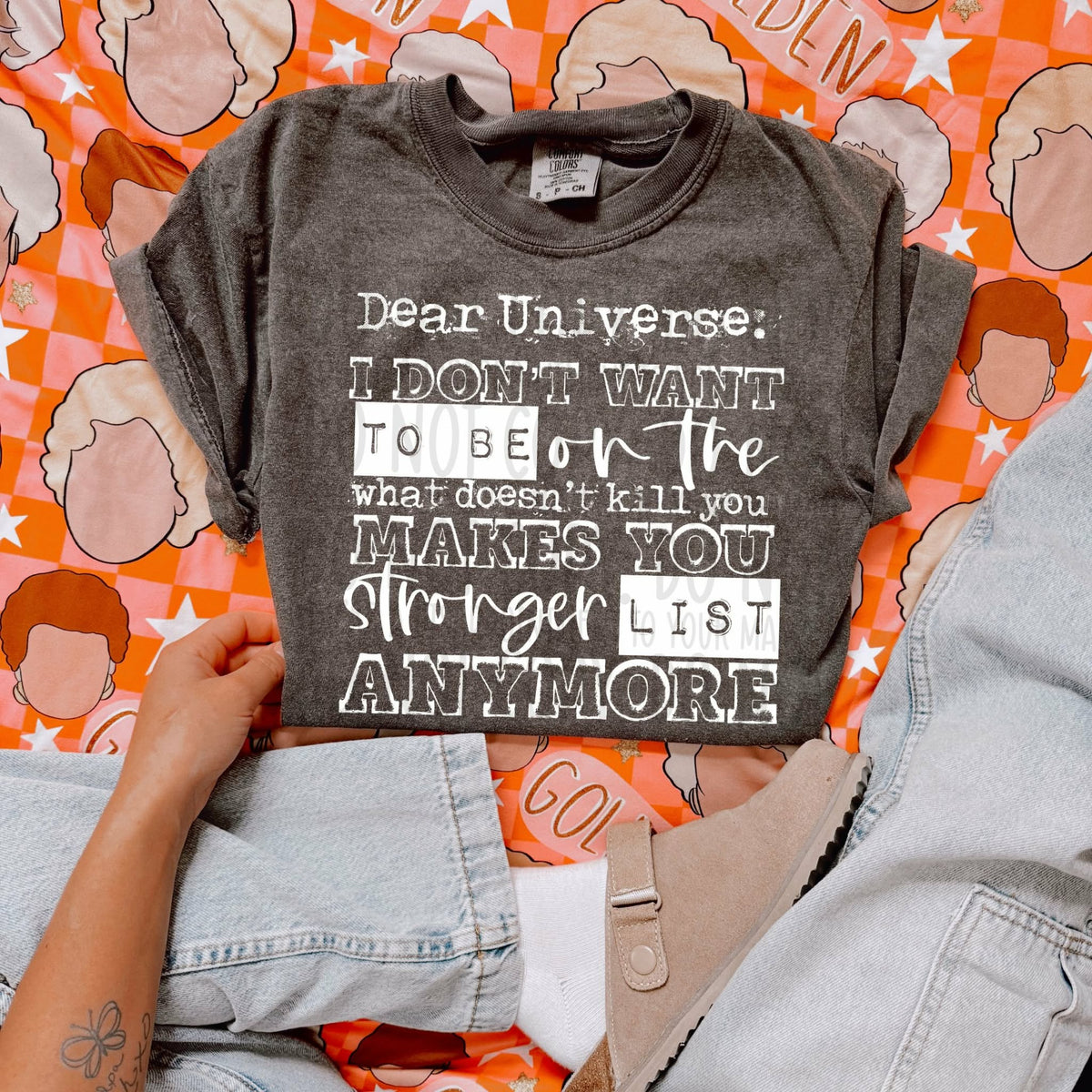 Dear universe WHITE (SWD) DTF Transfer