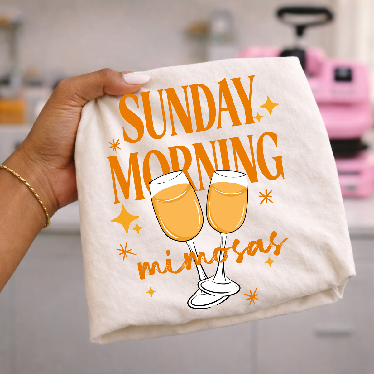 Sunday morning mimosas (CSC) DTF Transfer