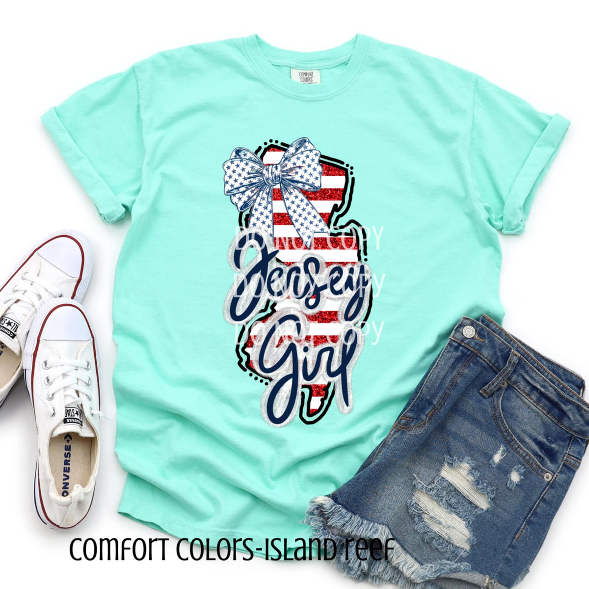 Patriotic GIRL states CSG DTF transfers