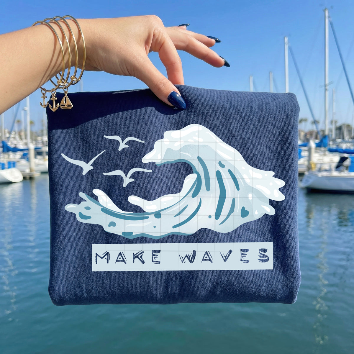 Make Waves (csc) DTF Transfer