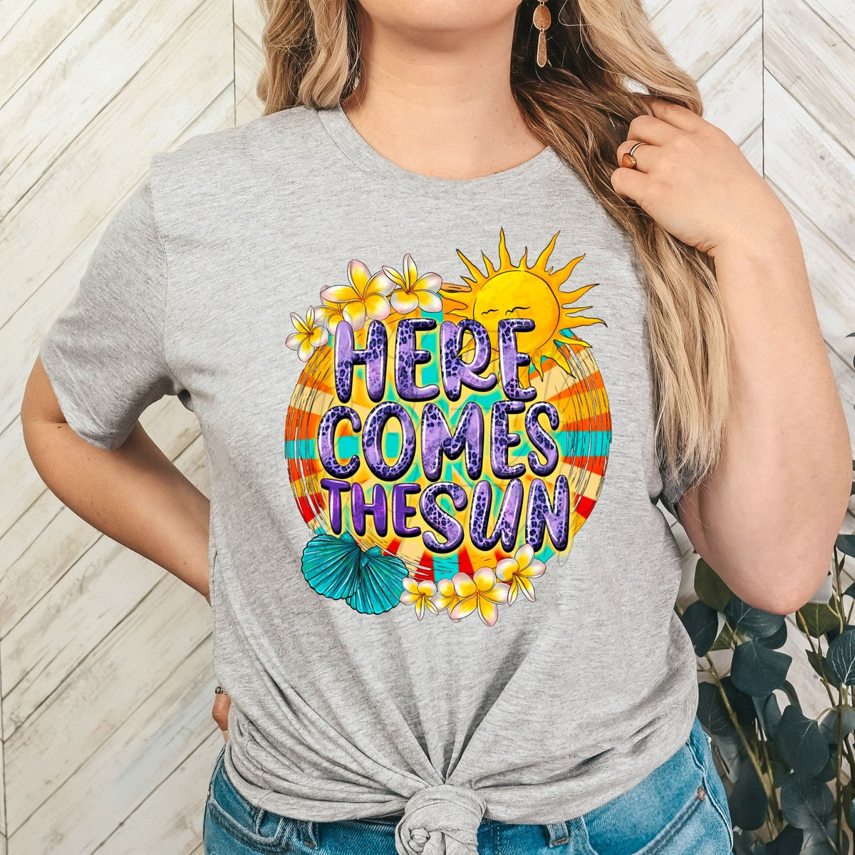 Here Comes the Sun-38082-DTF transfer