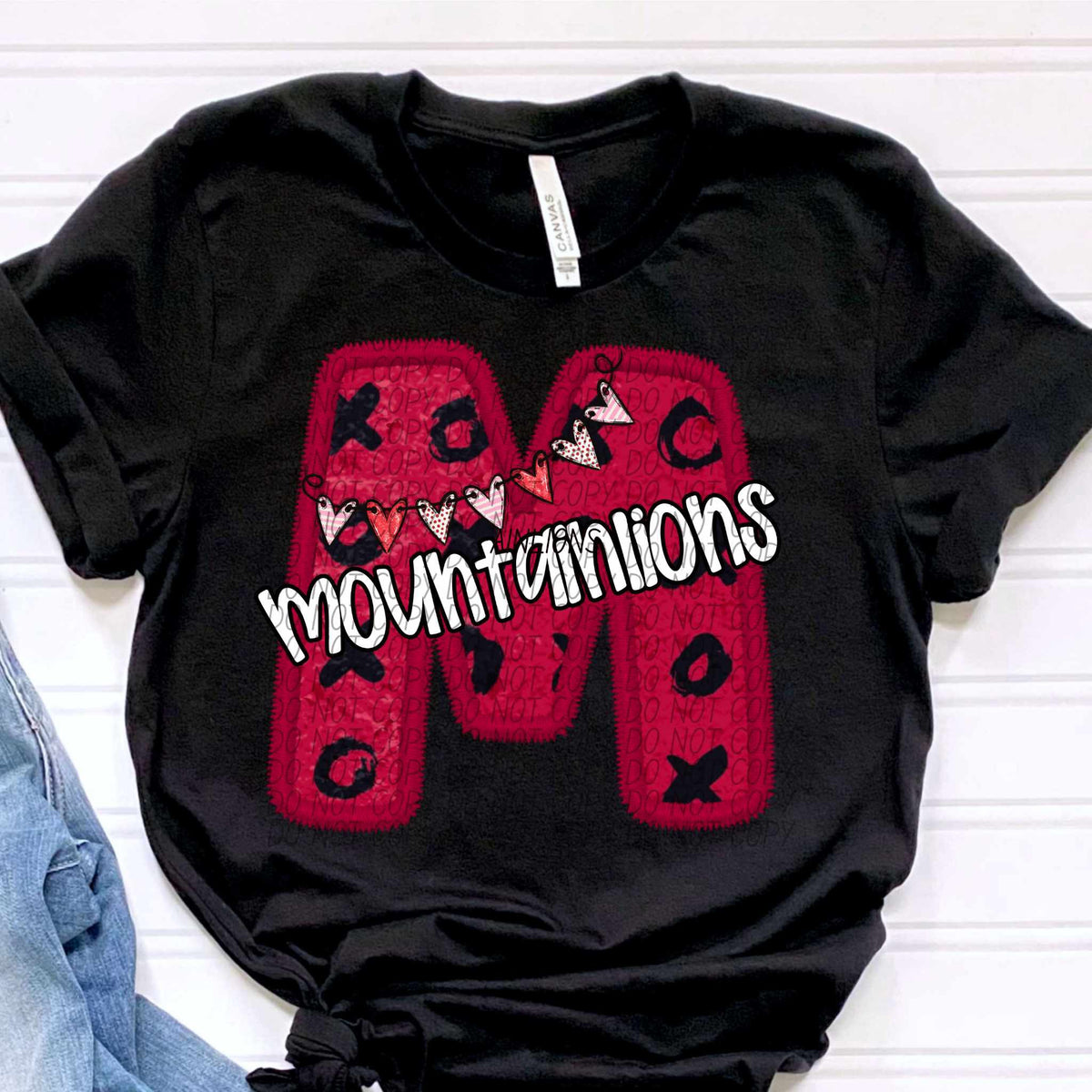 M mountainlions valentine (CITY) 79024 DTF transfer