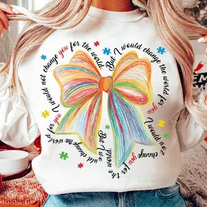 But I would change the world bow 85871 DTF transfer