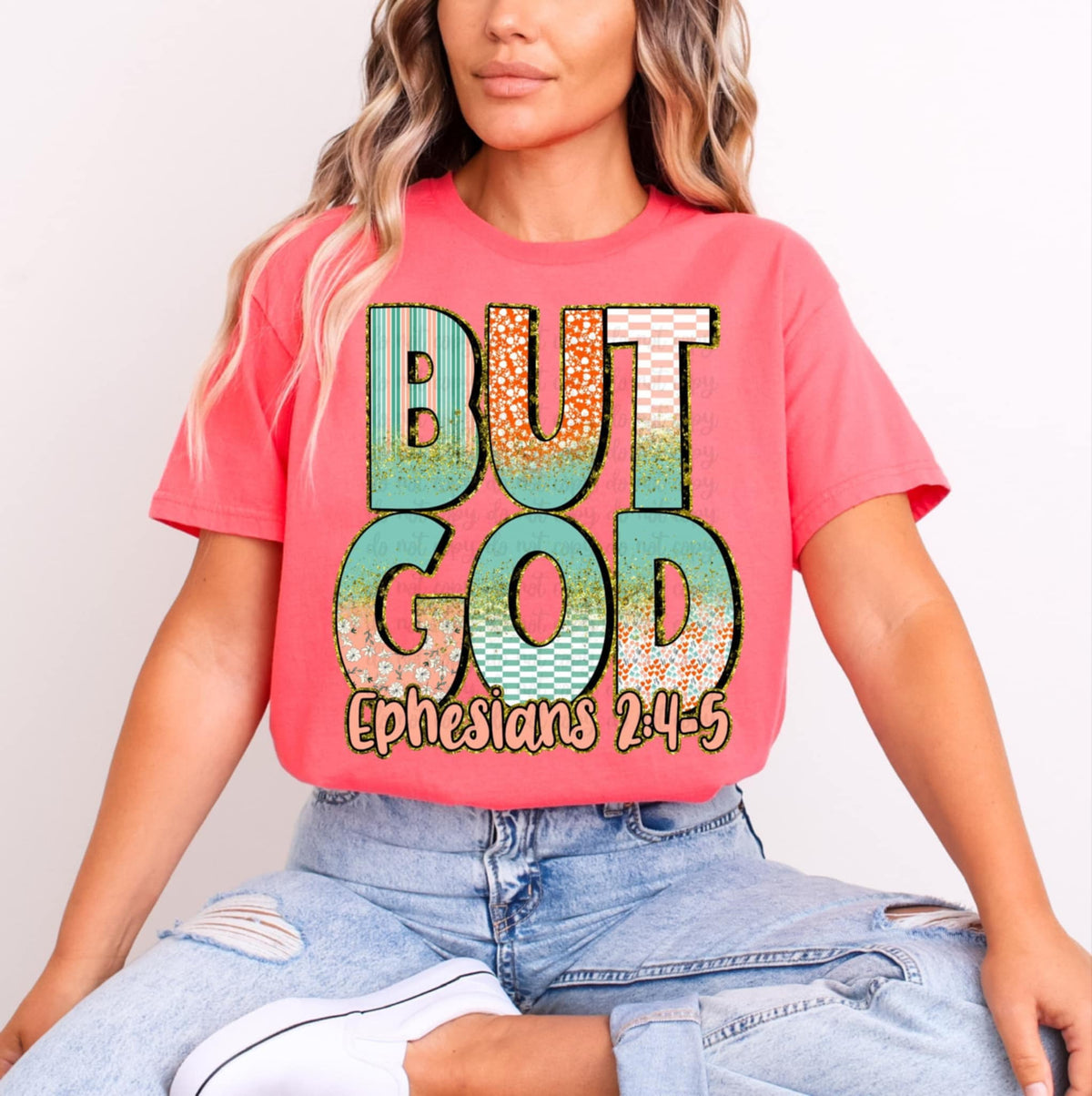 But god exclusive 94061 DTF transfer