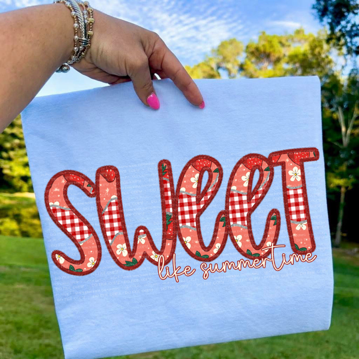 Sweet like summertime (Ink) DTF Transfer