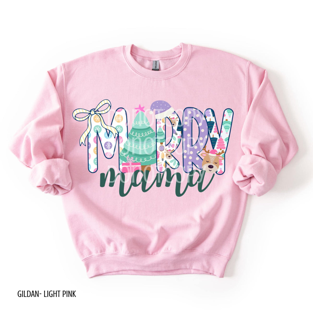 Merry Mama CSG DTF transfer