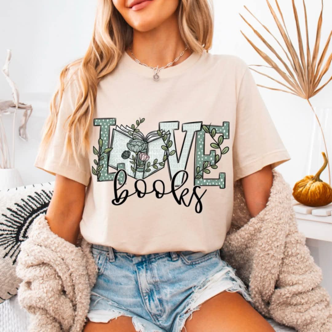 Love books (SDD) 92303 DTF transfer