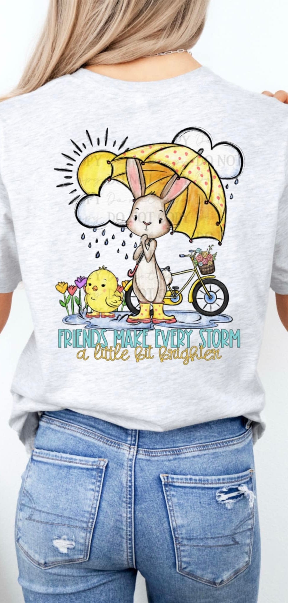 Friends make every storm a little bit brighter (CSG) 87353 DTF transfer