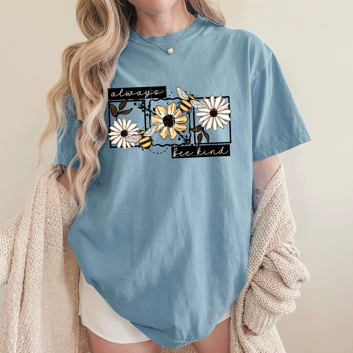 Always Bee Kind frames (CSC) DTF Transfer