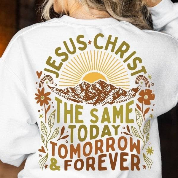 Jesus Christ sunrise (KARTA) 64078 DTF transfer