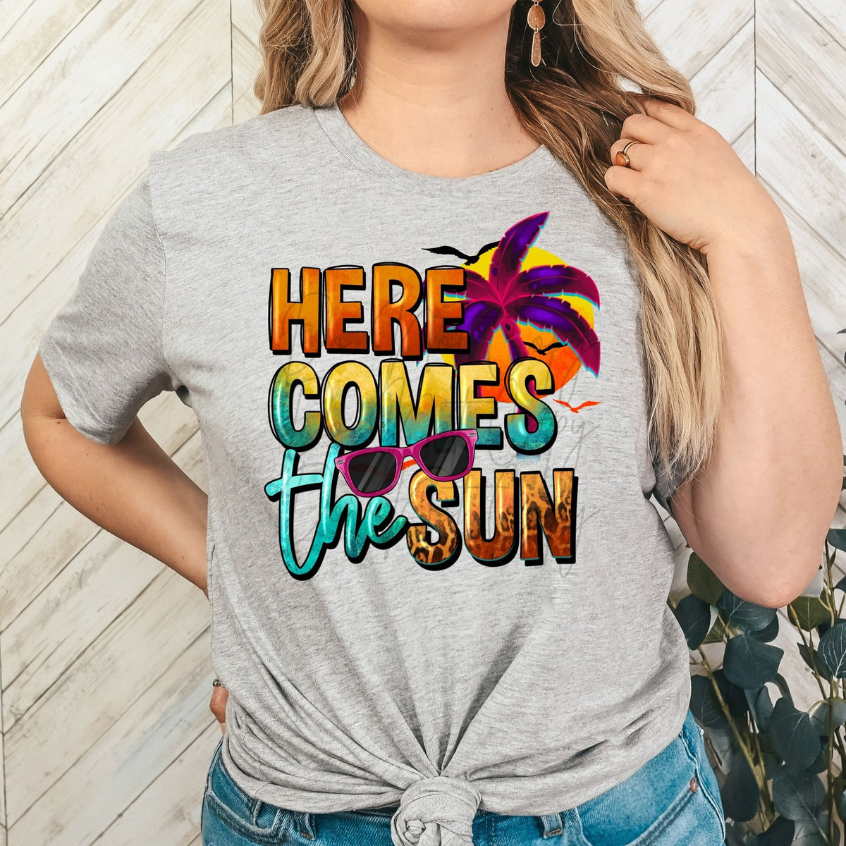 Here Comes the Sun-38083-DTF transfer