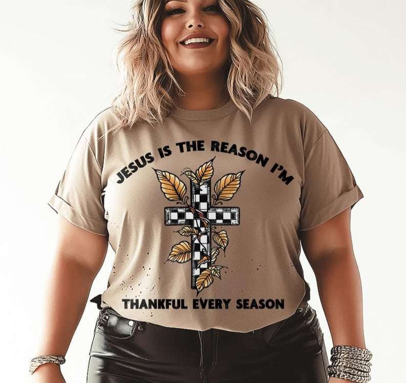 Jesus is the reason I’m thankful every season 73241 DTF transfer