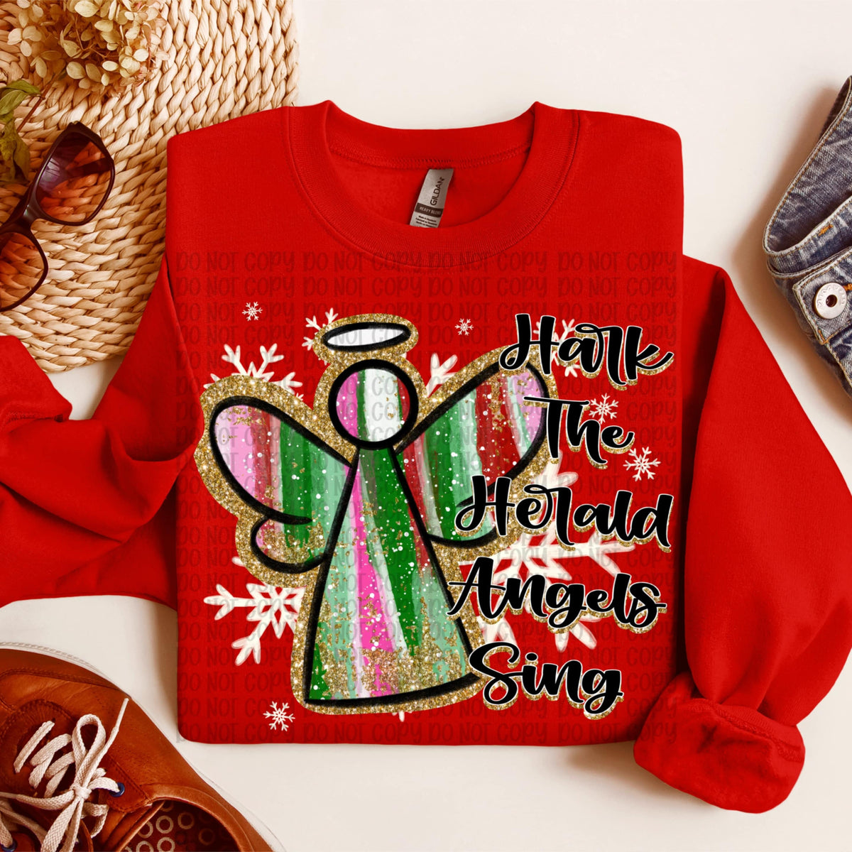 Hark the Angels (VP) DTF Transfer