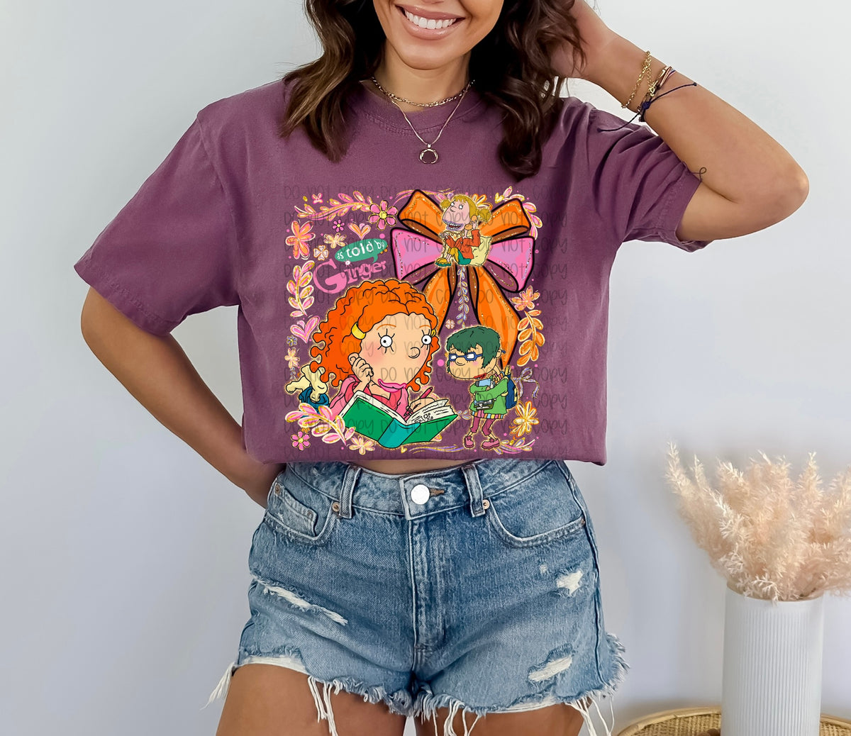 As told by ginger (SSD) DTF transfer