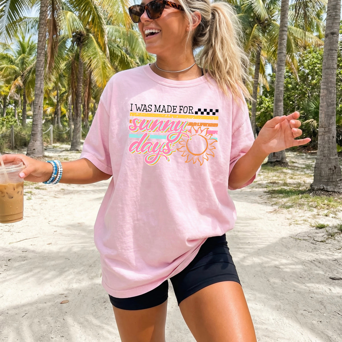 Made for sunny days black (CSC) DTF Transfer