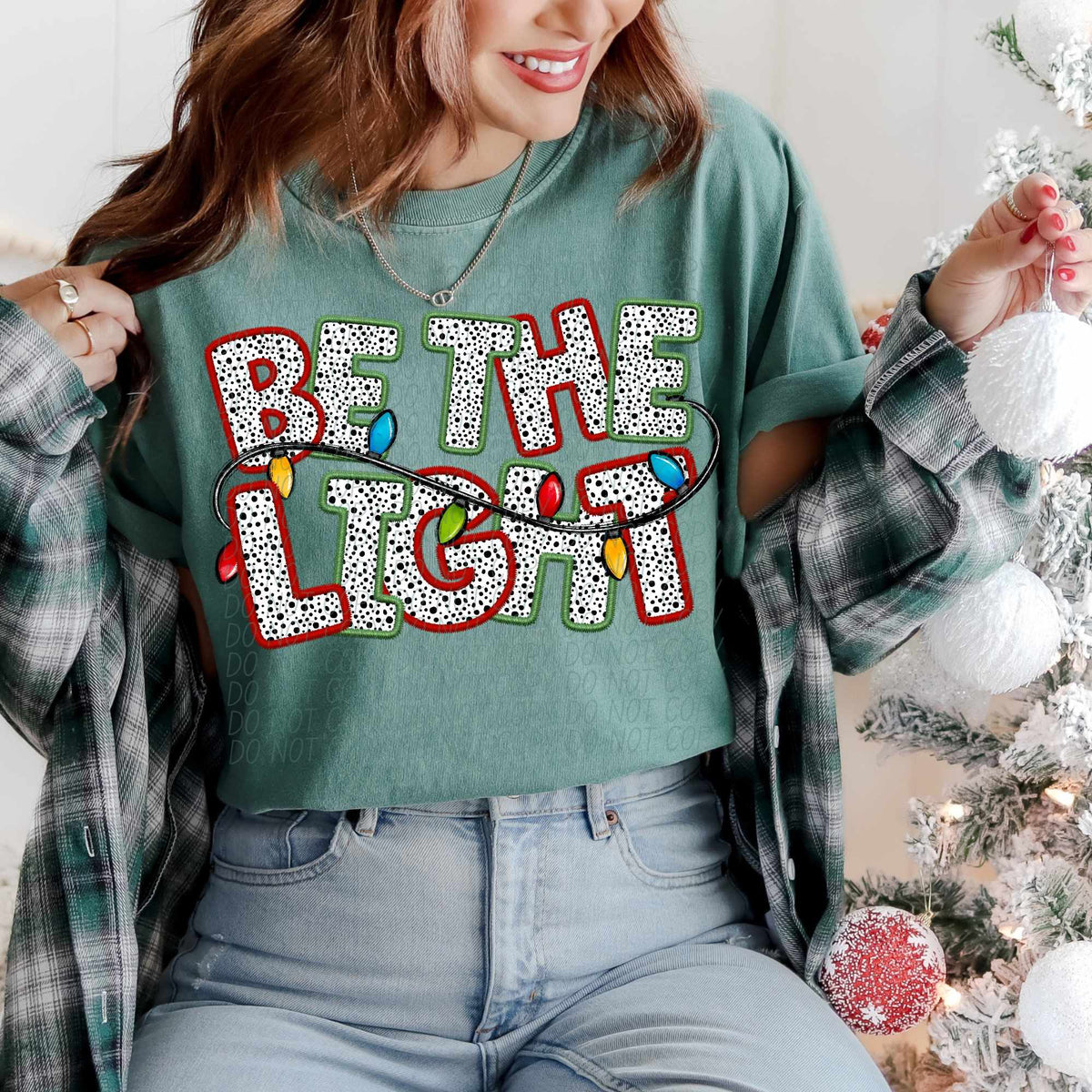 Be the light Dalmatian filled (CITY) 70025 DTF transfer