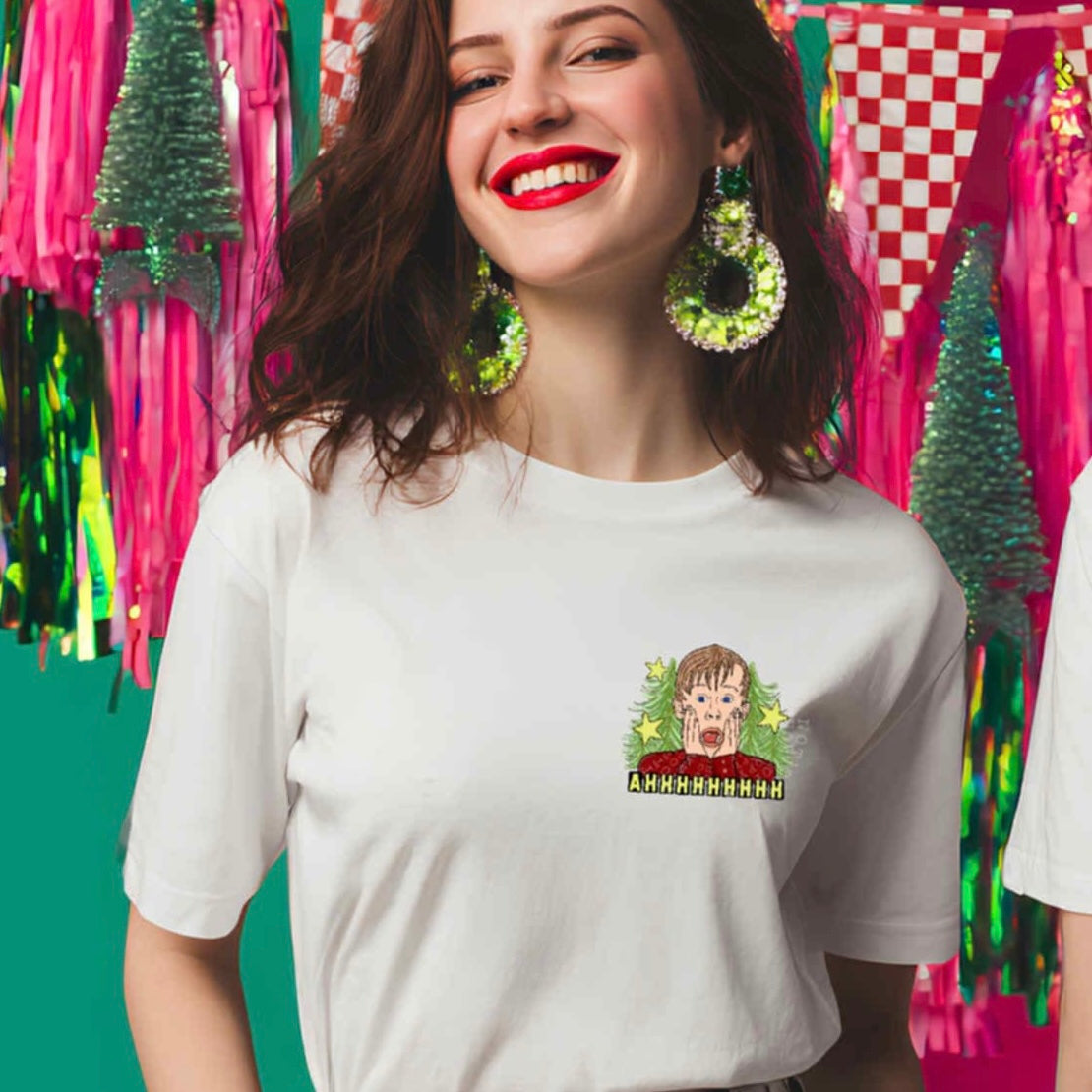 Holiday Panic Level pocket EXCLUSIVE (c’s) DTF transfer