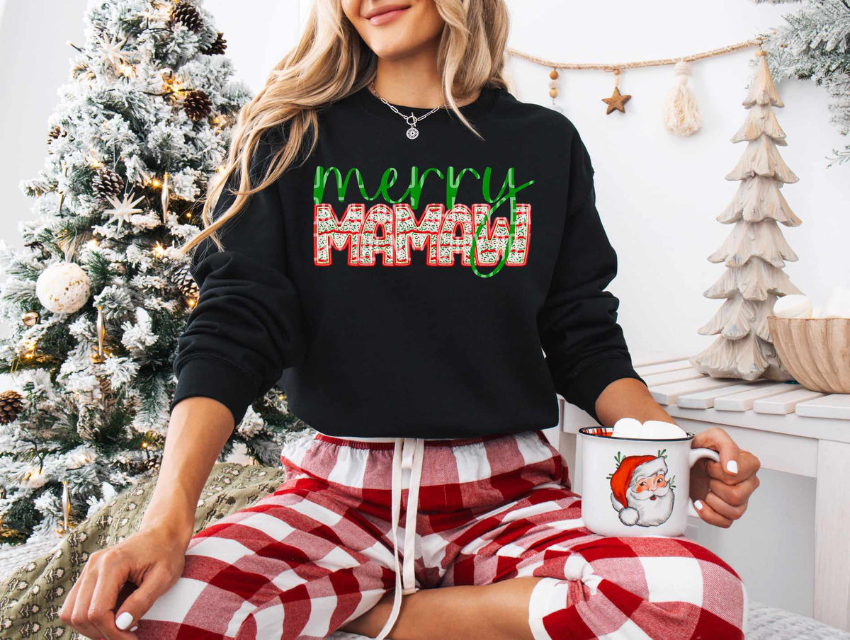 Merry mamaw cake filled (caplinger) 73002 DTF transfer