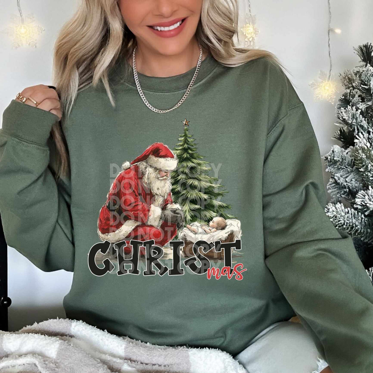 CHRISTmas Santa (SSD) 58689 DTF transfer