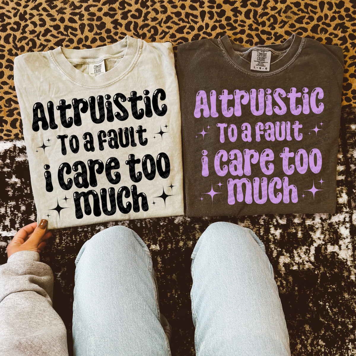 Altruistic to a fault I care too much (UDD) 68718 dtf transfer