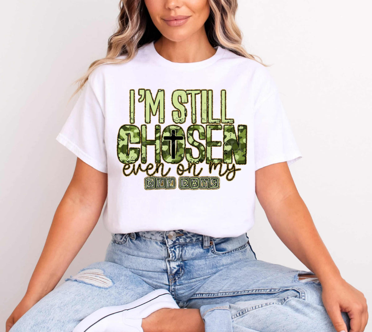 I’m still chosen camo EXCLUSIVE DTF Transfer