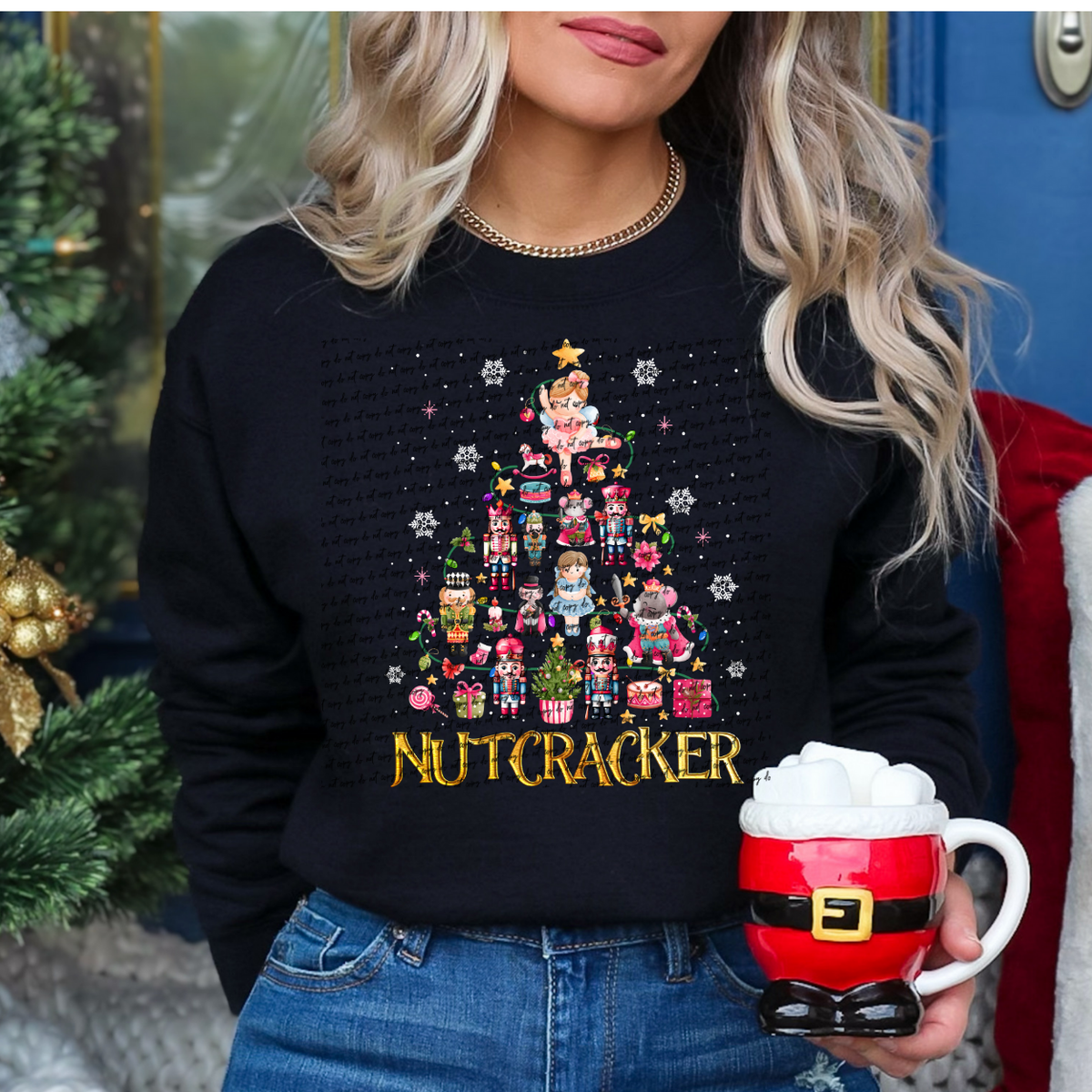 Nutcracker Christmas Tree 68587 DTF Transfer