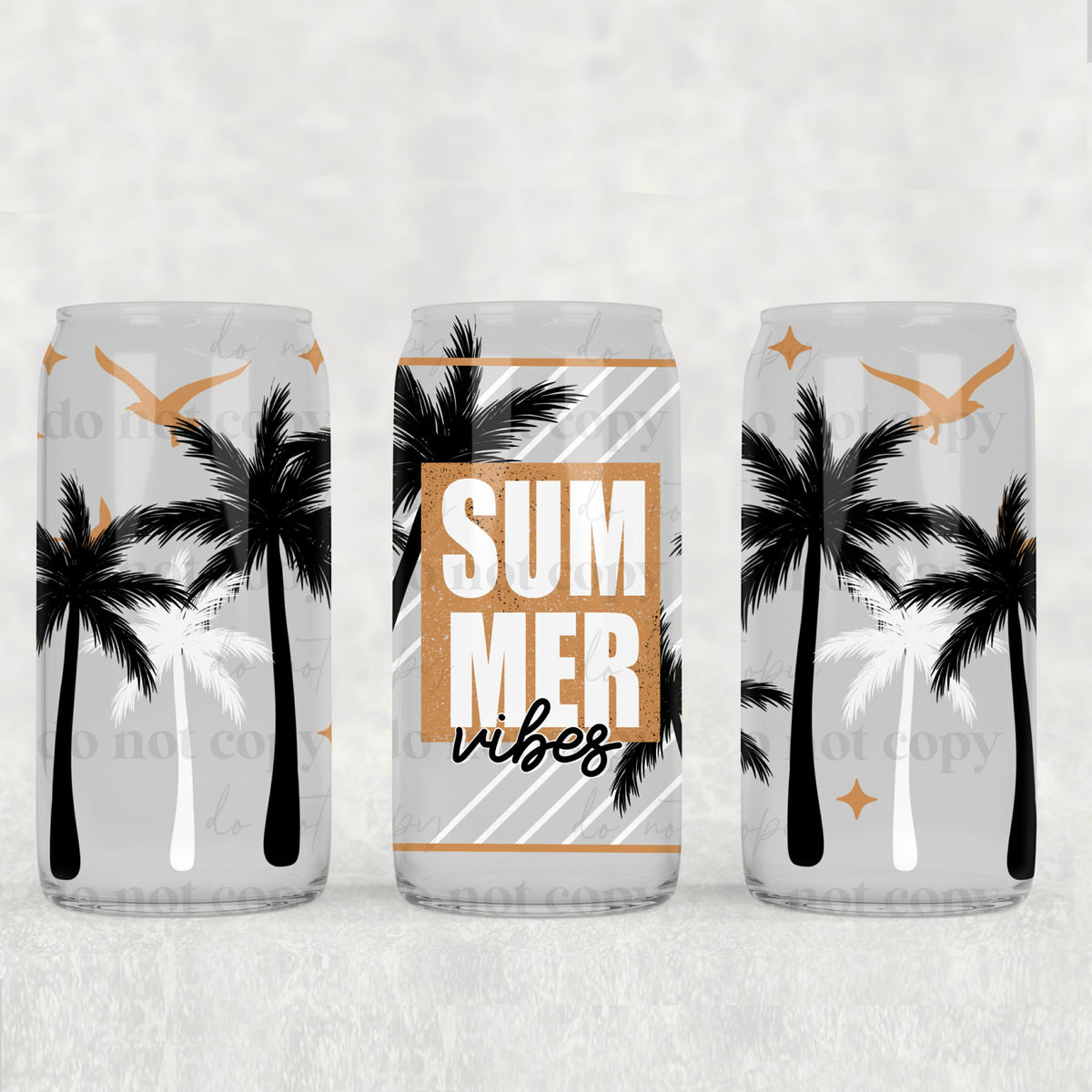 Summer vibes (CSC) UV DTF WRAP