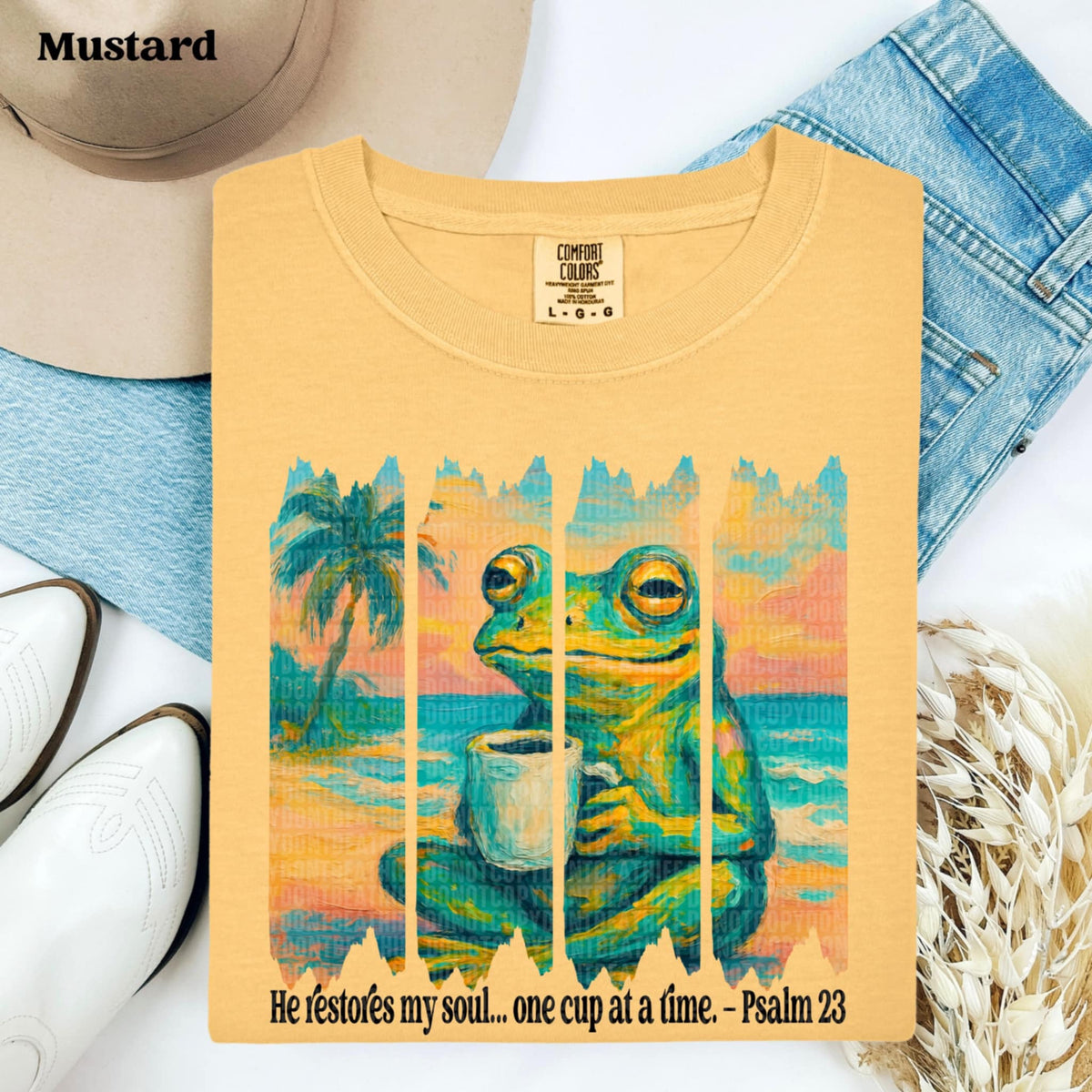 He restores my soul… one cup at a time (SDD) 99268 DTF transfer