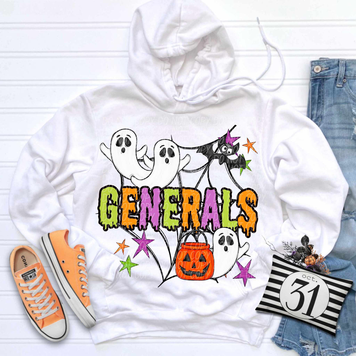 Generals Halloween (City) DTF transfer