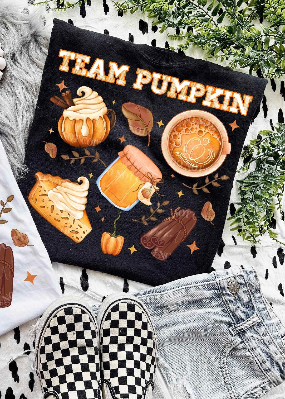 Team pumpkin collage (LUMI) 53741 DTF transfer