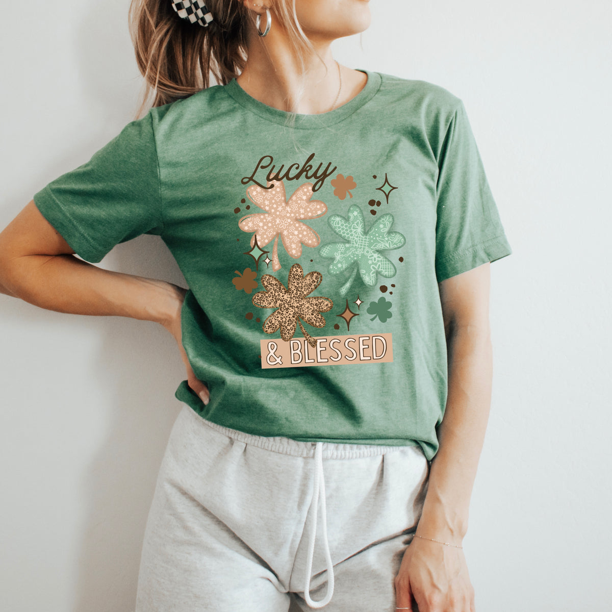 Lucky and blessed (CSC) DTF transfer