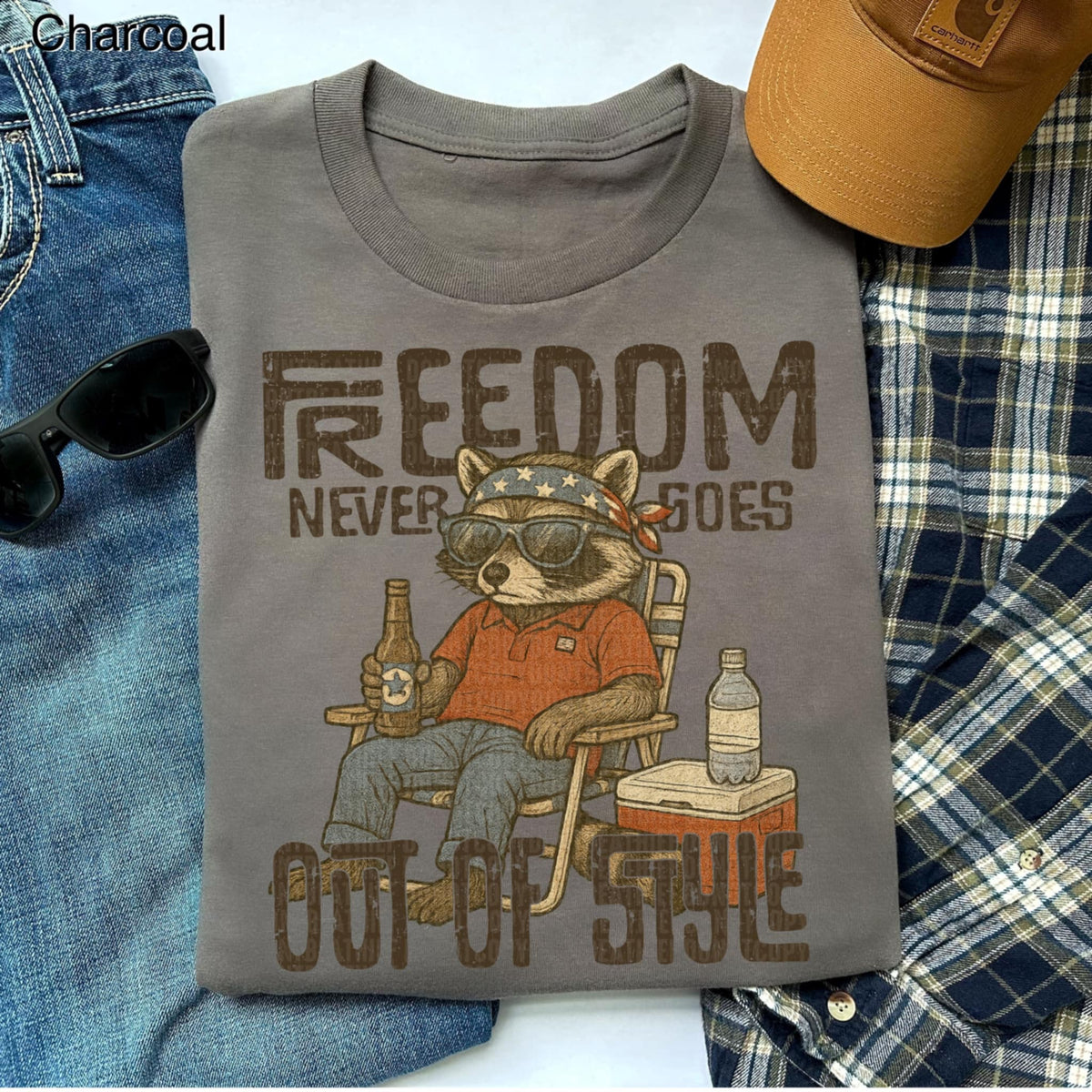 Freedom never goes out of style (SDD) 99256 DTF transfer