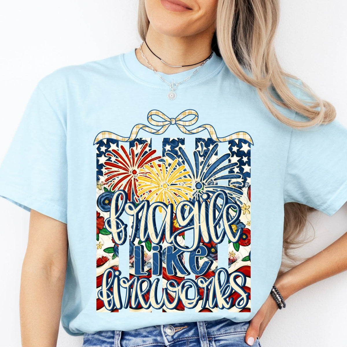 Fragile like fireworks Sunday Special DTF transfer