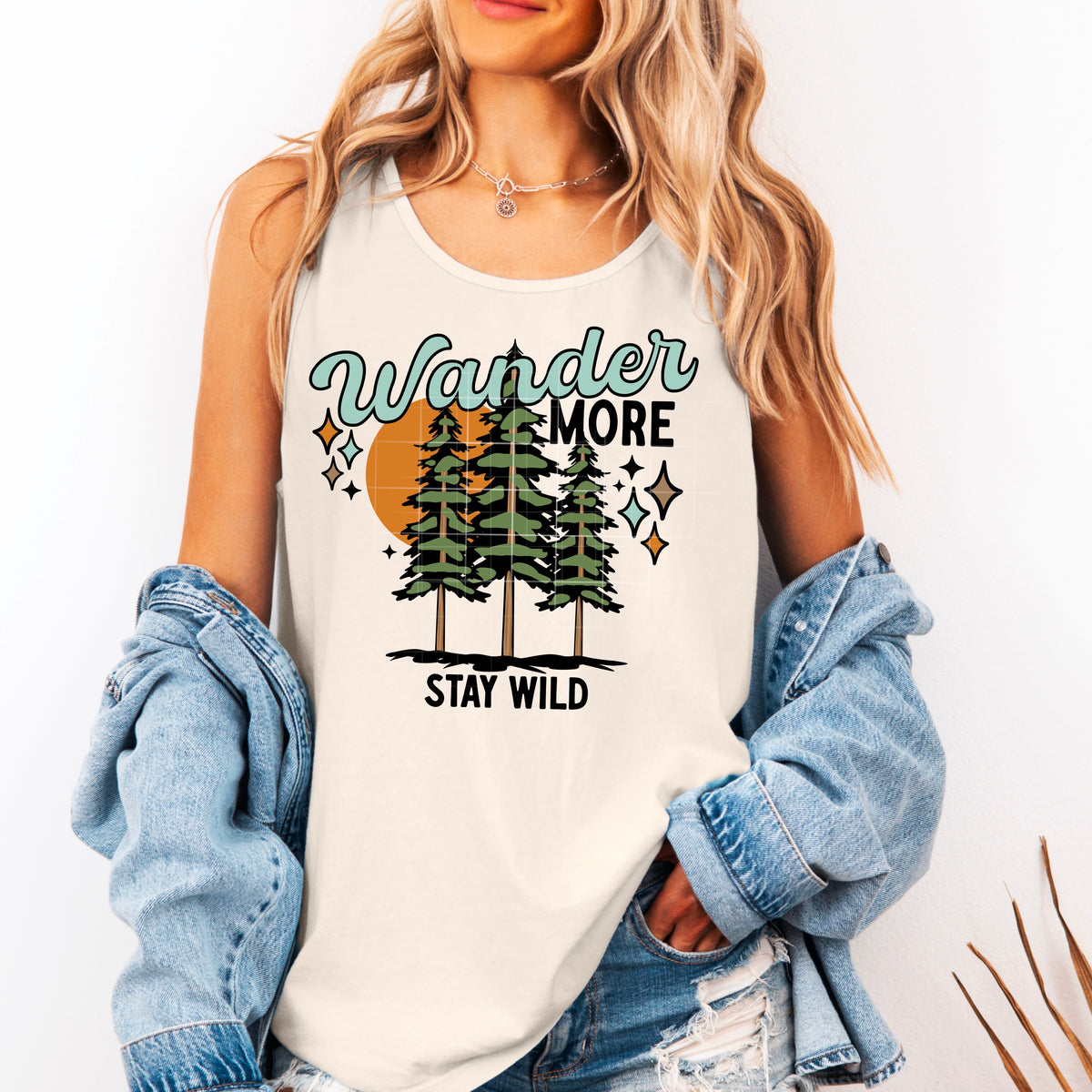 Wander More (CSC) DTF transfer