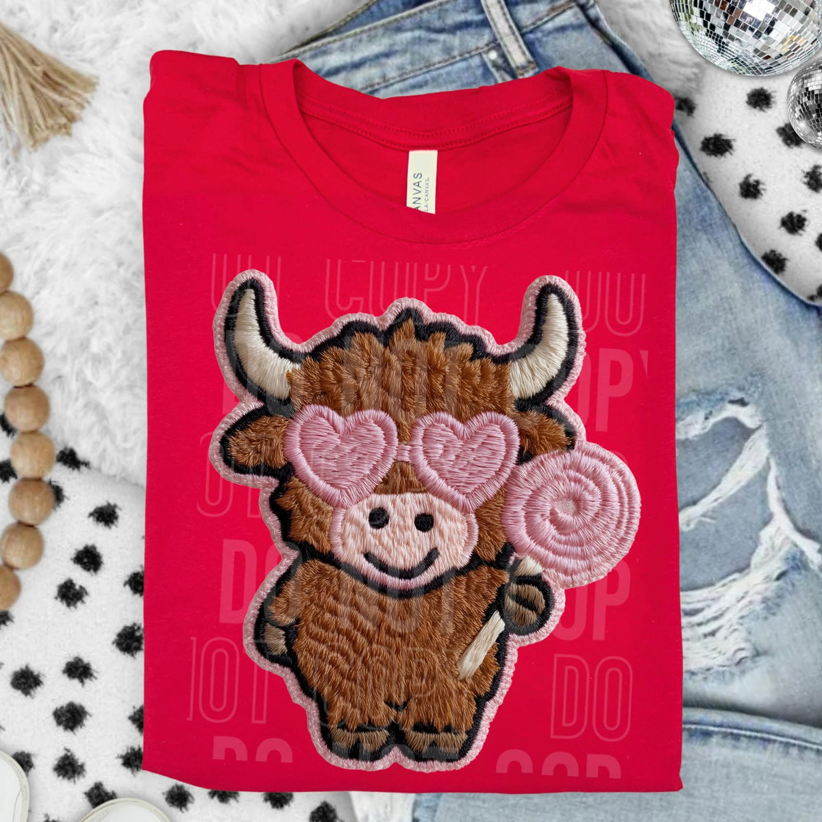 Lollipop Cow (SBB) DTF Transfer