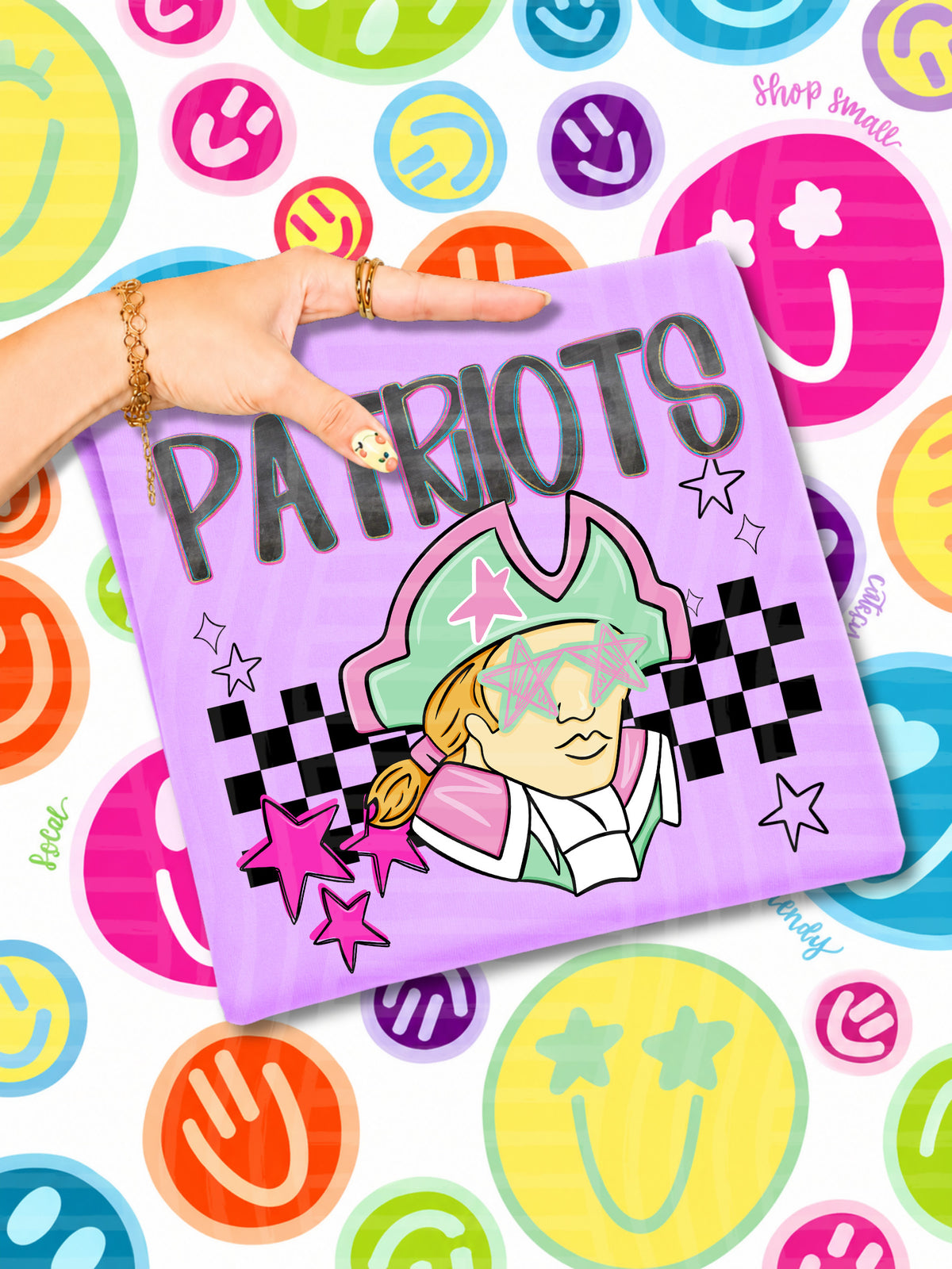 partiots starry eyed checks (CAPLINGER) DTF Transfer