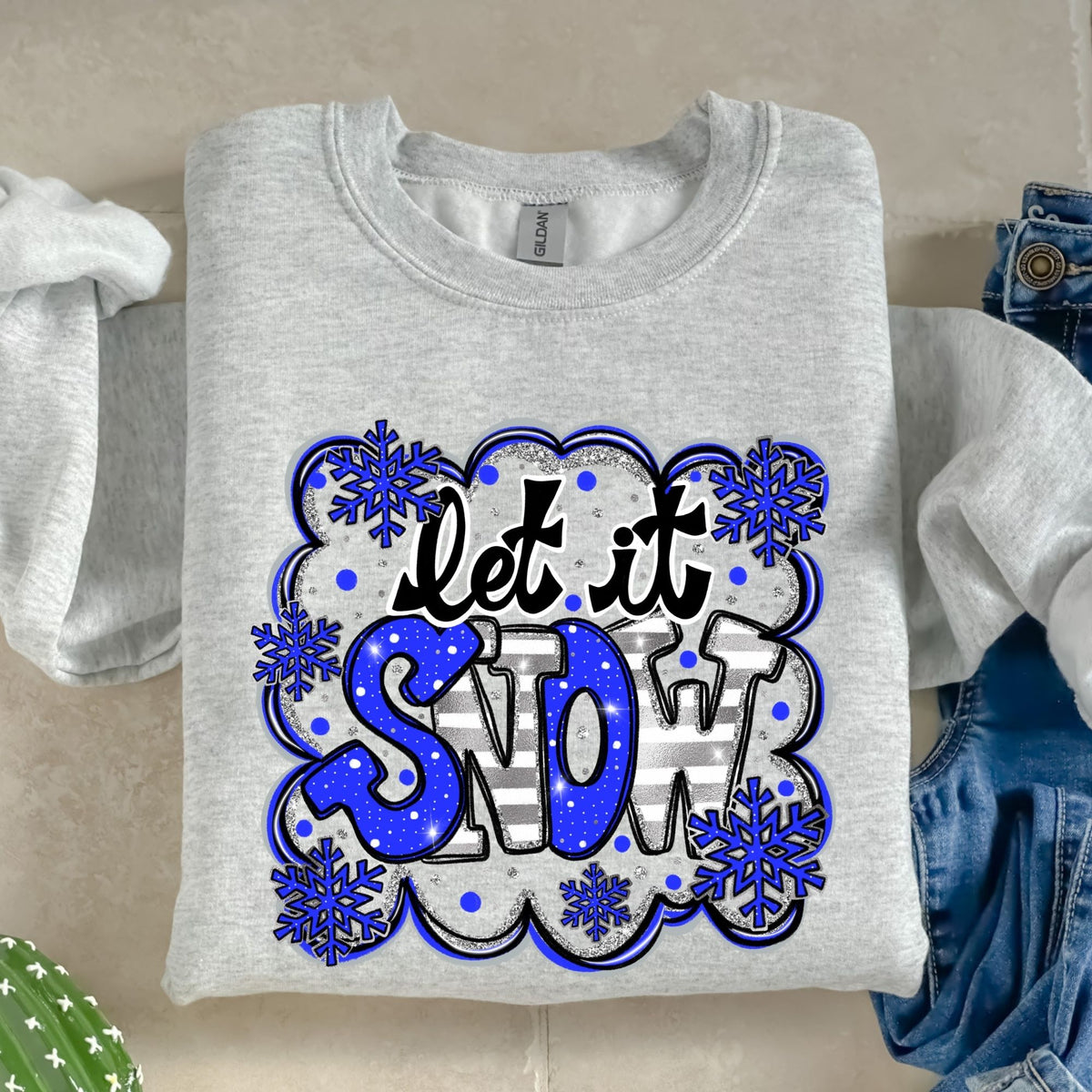 Let it Snow-38664-DTF transfer
