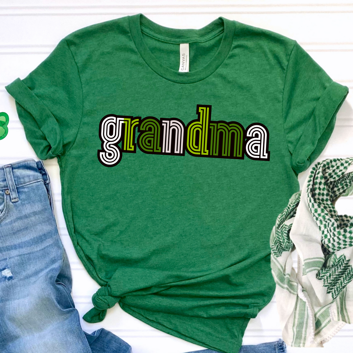 Grandma st patty day (CITY) DTF transfer