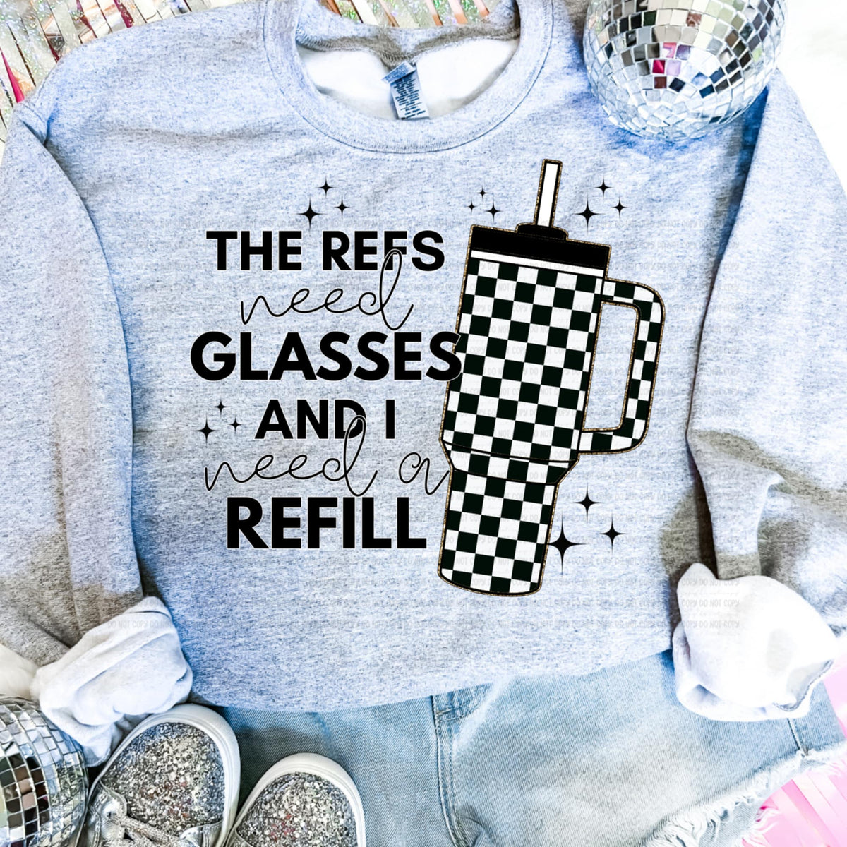 The Refs need glasses I need a refill REVEL DTF transfer