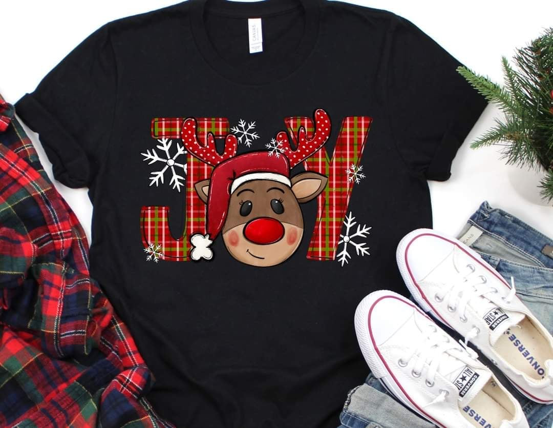 Joy reindeer (S&G) 60323 DTF transfer