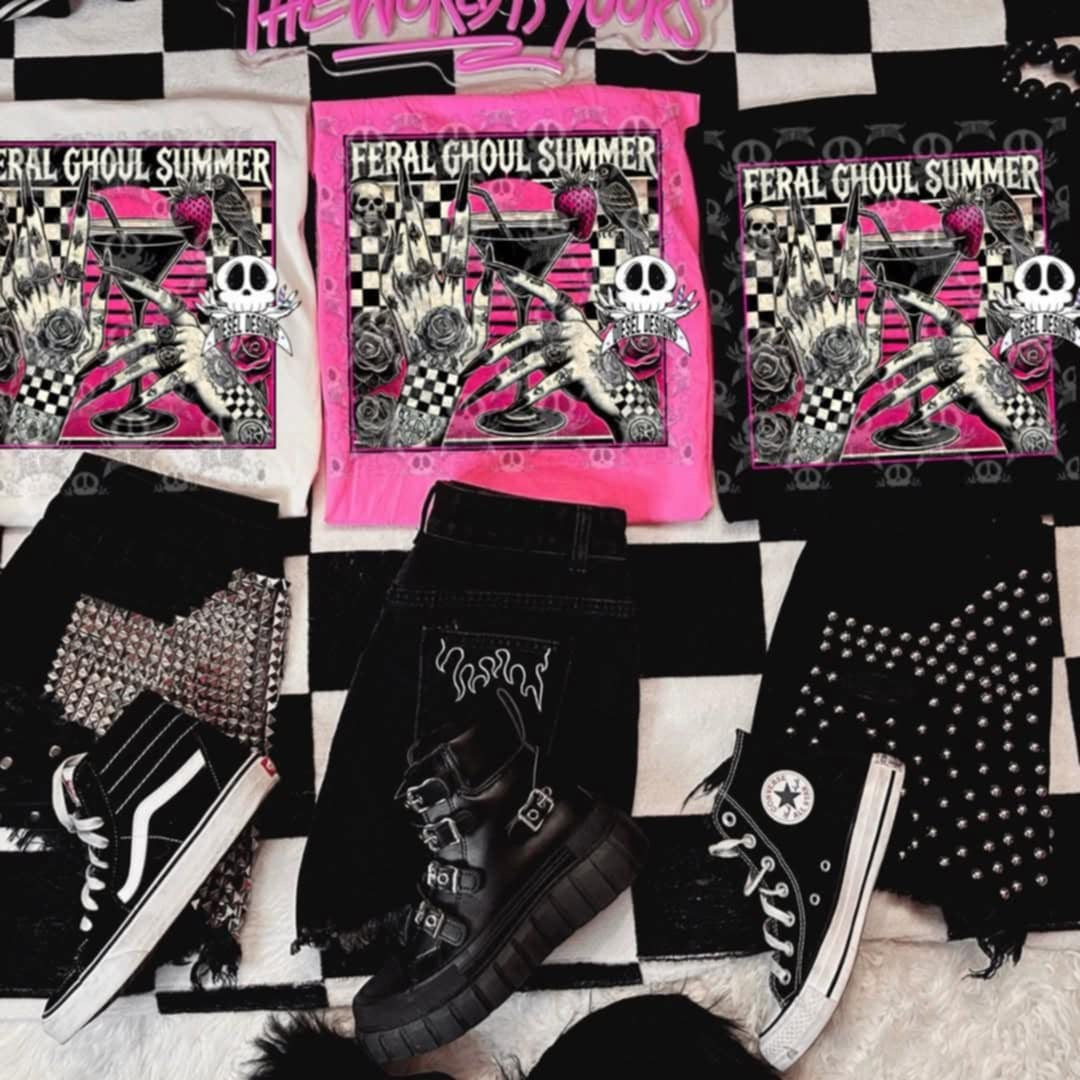 Feral ghoul summer 106007 DTF transfer