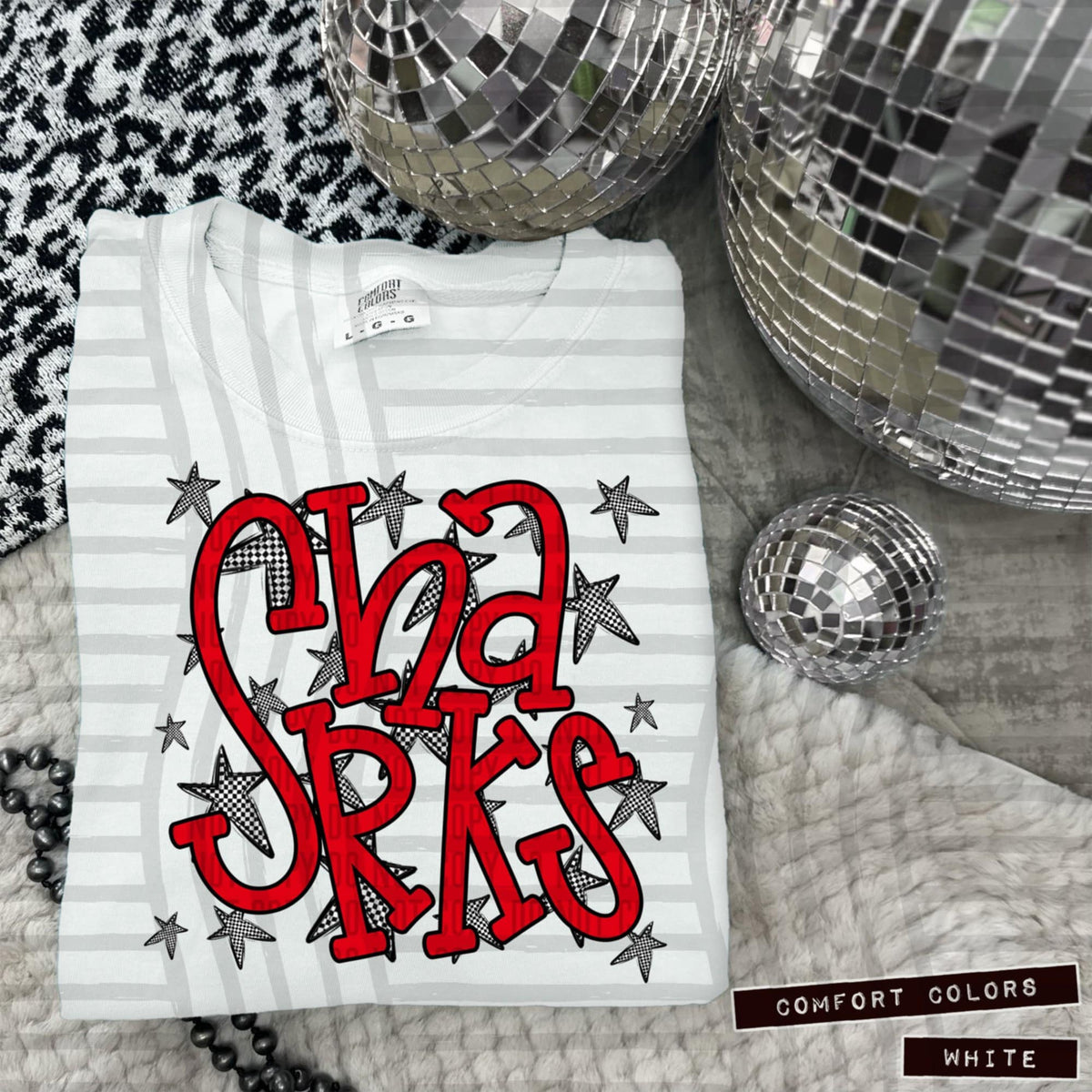 Red Staggered Mascots (Caplinger)