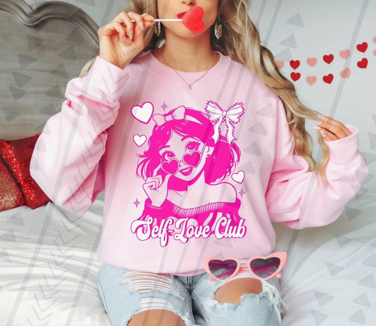 Self love club SW (Tgg) DTF Transfer