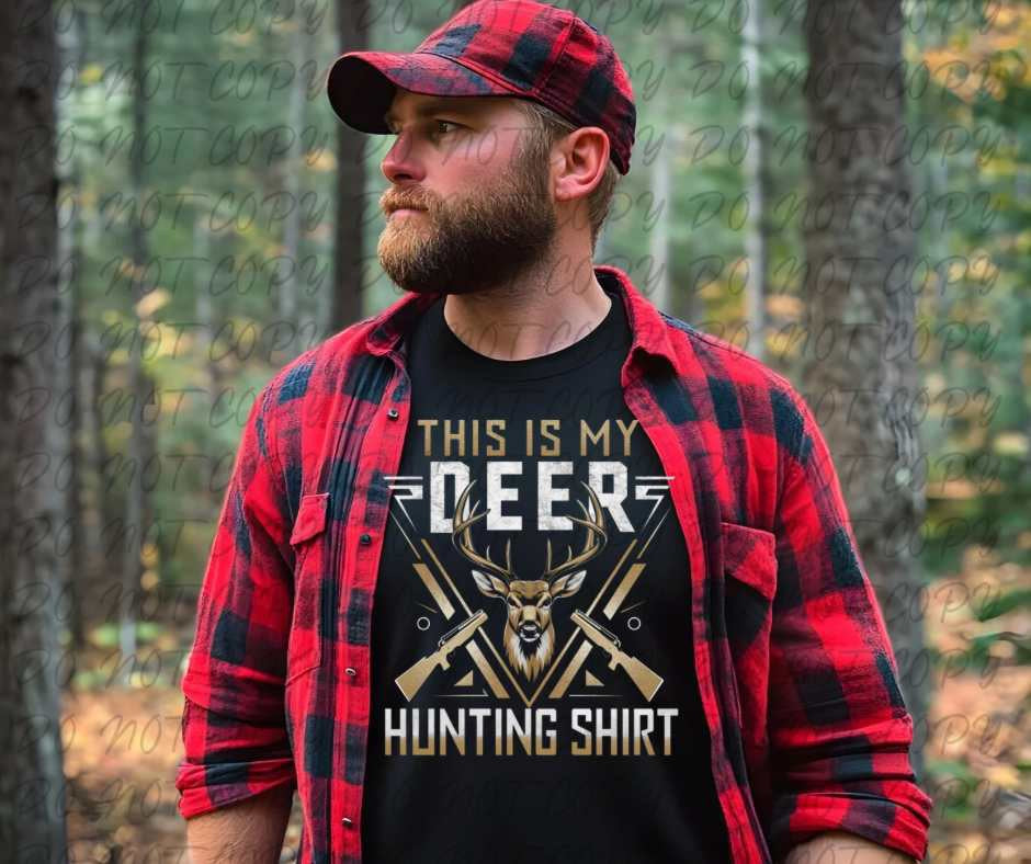 This is my hunting shirt (vintage) 67364 DTF transfer